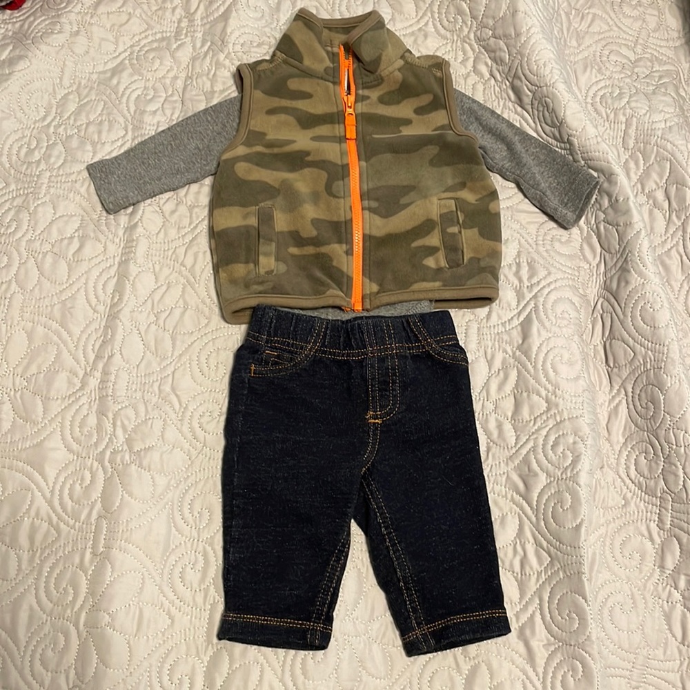 3 Piece Camo Outift